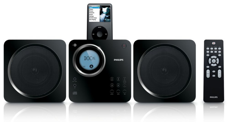 Philips DCM105/98 10W Black home audio set