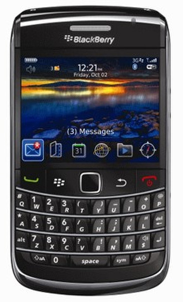 BlackBerry Bold 9700 Single SIM 0.25GB Black smartphone