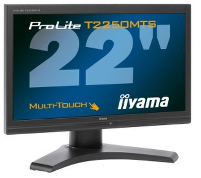 iiyama ProLite T2250MTS-1 22Zoll 1920 x 1080Pixel Schwarz Touchscreen-Monitor