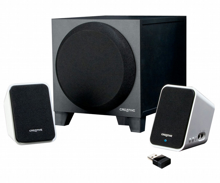 Creative Labs Inspire S2 Wireless 2.1канала 33Вт Черный, Серый набор аудио колонок