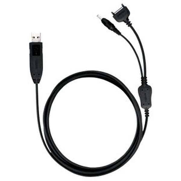 Nokia CA70 USB 3.5mm Black cable interface/gender adapter