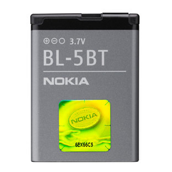Nokia BL5BT Литий-ионная (Li-Ion) 870мА·ч 3.7В аккумуляторная батарея