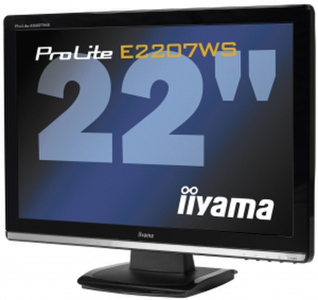 iiyama ProLite E2207WS-B 22Zoll Schwarz Computerbildschirm