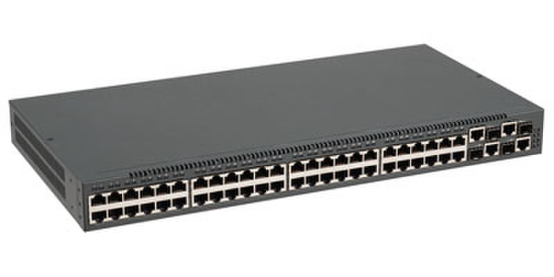 SMC SMC6152PL2 Управляемый Power over Ethernet (PoE) 1U Черный