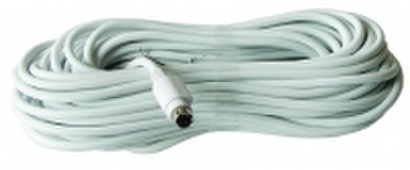 Vision TC 15MSVID 15m S-Video (4-pin) White S-video cable