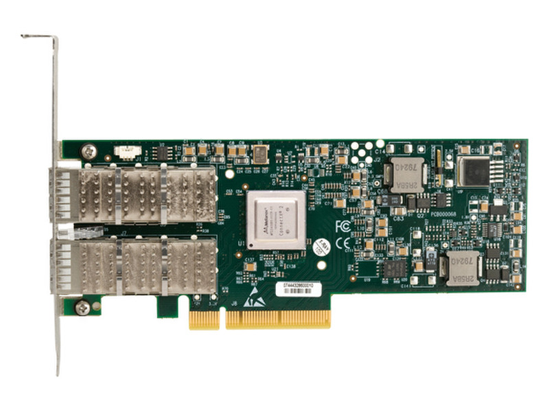 Hewlett Packard Enterprise InfiniBand 4X QDR ConnectX-2 PCIe G2 Dual Port HCA slot expander