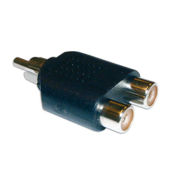 Intronics MA90 RCA 2 x RCA Schwarz Kabelschnittstellen-/adapter