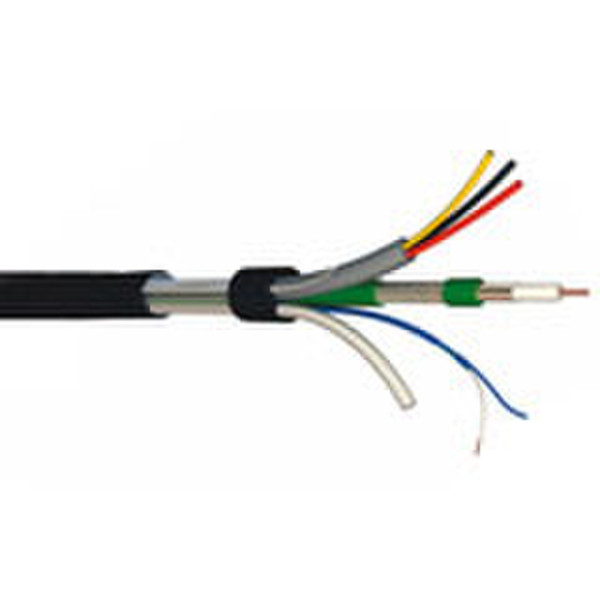 Intronics Videokabel 75 Ohm COAX + 3X1.5mm2 + 1X2X0.50MVideokabel 75 Ohm COAX + 3X1.5mm2 + 1X2X0.50M коаксиальный кабель