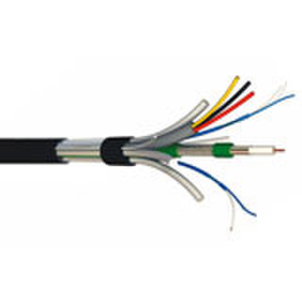 Intronics Videokabel 75 Ohm COAX + 3X1.5mm2 + 2X2X0.34MVideokabel 75 Ohm COAX + 3X1.5mm2 + 2X2X0.34M коаксиальный кабель