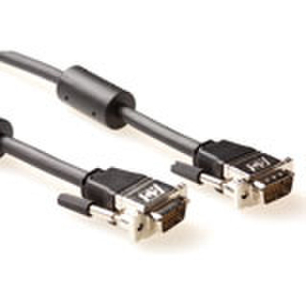 Advanced Cable Technology VGA connection cable male-male with metal hoodsVGA connection cable male-male with metal hoods