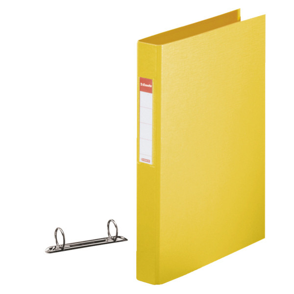 Esselte Plastic binder Yellow ring binder