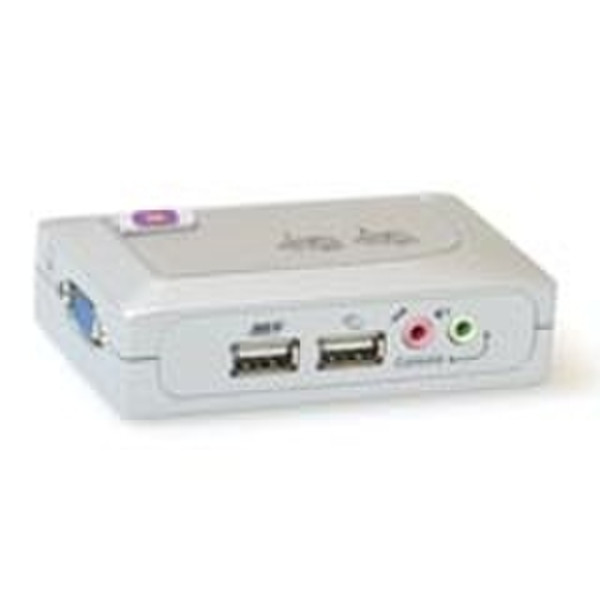 Intronics Compact VGA / USB KVM Switch Tastatur/Video/Maus (KVM)-Switch