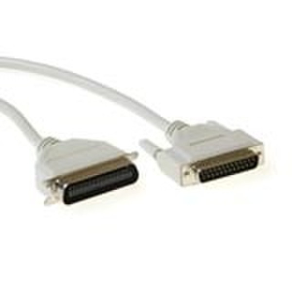 Intronics Bi-directional Printercable 25 pin D-sub male - 36-polig Centronics male parallel cable