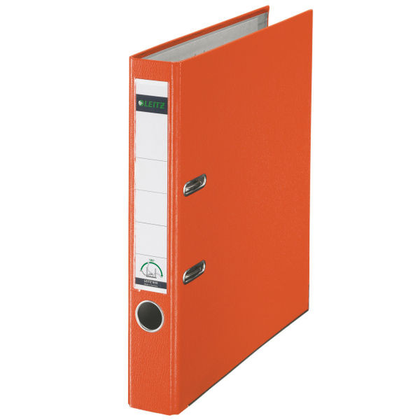 Esselte Plastic Lever Arch File A4 80mm 180° Orange Aktendeckel