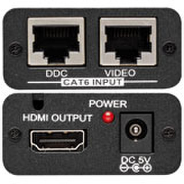 Intronics HDMI 1.3a Receiver Черный AV ресивер