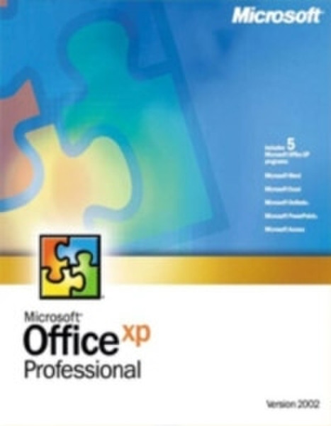 Microsoft Office XP Professional Document Kit, JP