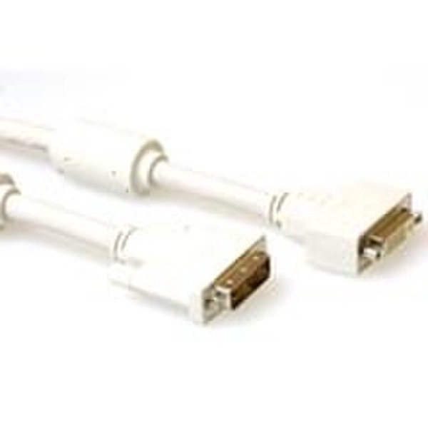 Advanced Cable Technology DVI-I Single Link M/F 2.0m 2m DVI-I DVI-I Beige DVI-Kabel