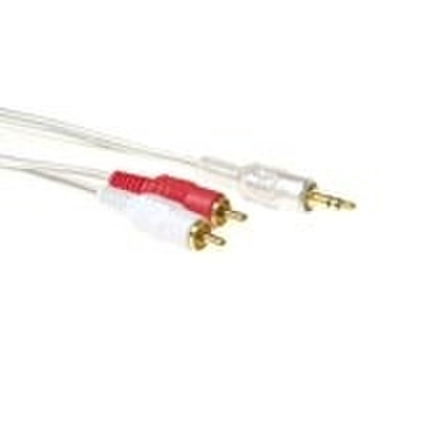 Advanced Cable Technology 2 x RCA M / 3.5 mm Stereo Jack M 2.0m 2м 2 x RCA 3,5 мм аудио кабель