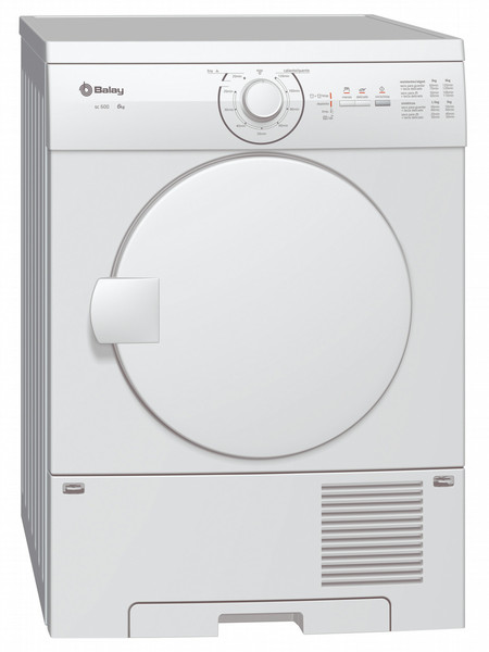 Balay 3SC60000EE freestanding Front-load 5kg C White tumble dryer