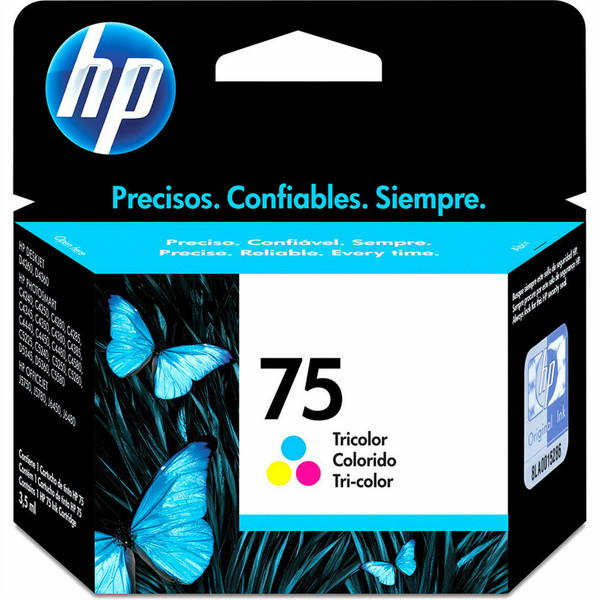 HP 75 Cyan,Magenta,Yellow ink cartridge