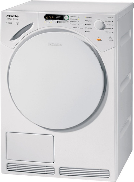 Miele T 7760 C Active Care LW Отдельностоящий Фронтальная загрузка 6кг Белый