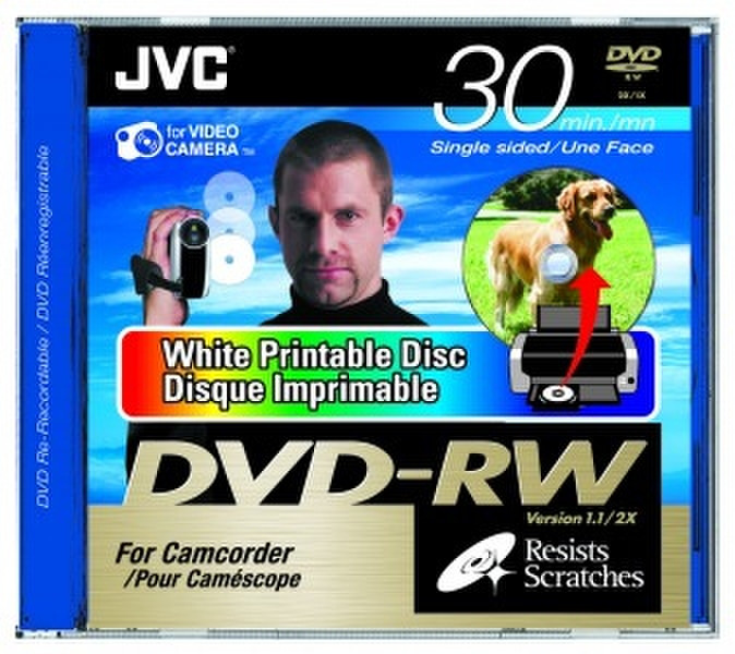 JVC VD-W 14 DUP 1.4GB DVD-RW 1Stück(e) DVD-Rohling