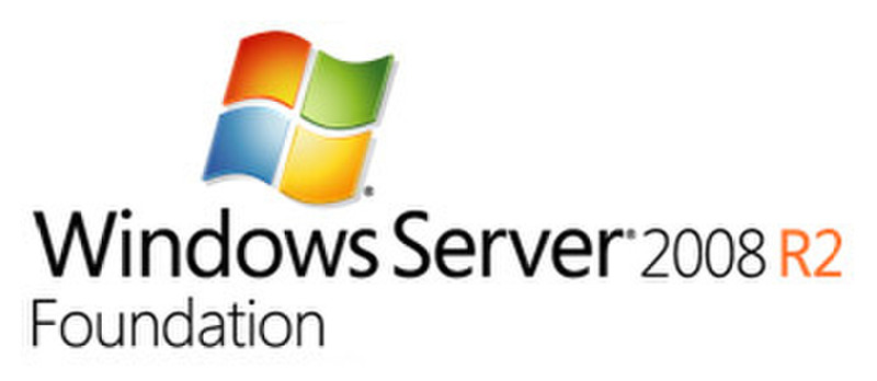 Hewlett Packard Enterprise Windows Server 2008 R2 Foundation, ROK, SW, FR