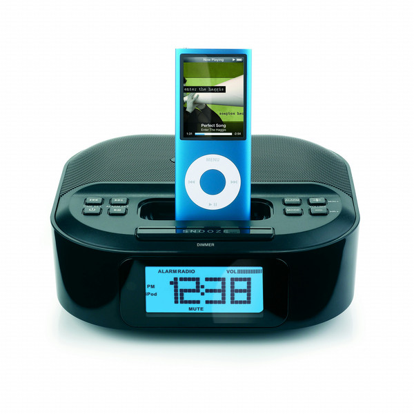 Memorex MI-4390 4.0channels Black docking speaker