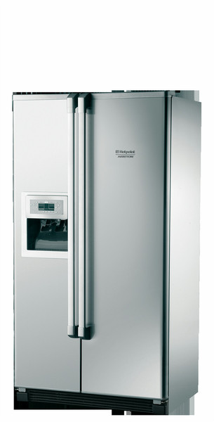 Hotpoint MSZ802D/HA freestanding Stainless steel side-by-side refrigerator