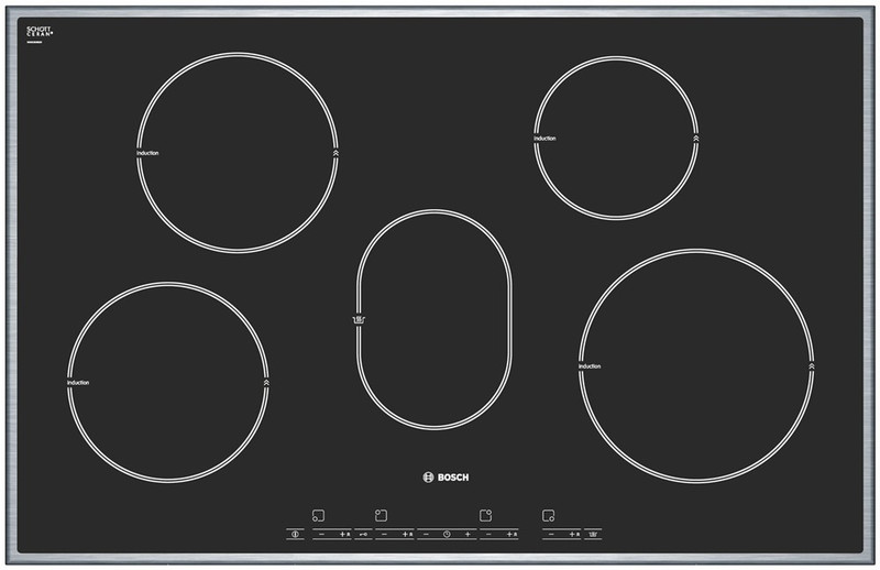 Bosch PIE845T14E Встроенный Electric hob Черный плита