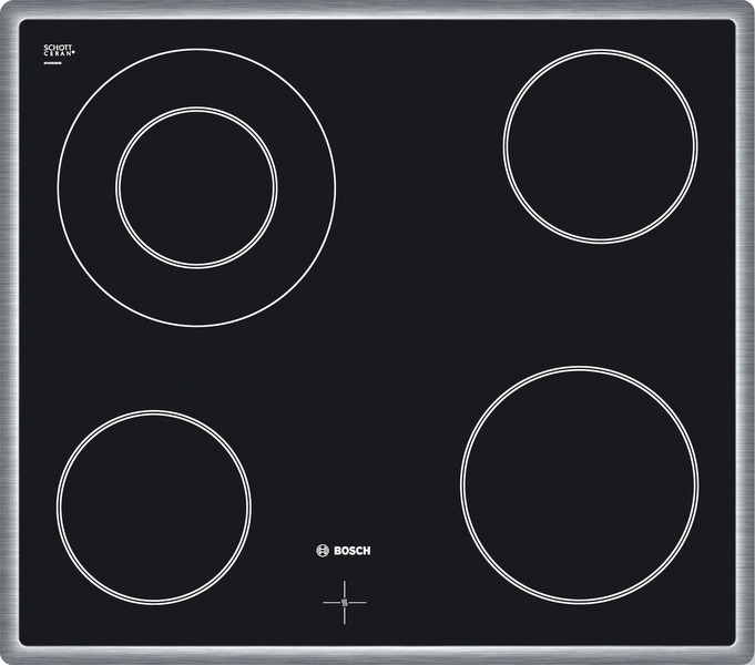 Bosch NVF645H14E Встроенный Ceramic hob Черный плита