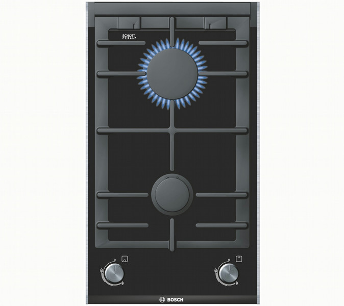 Bosch PRB326B90N built-in Gas hob Black hob