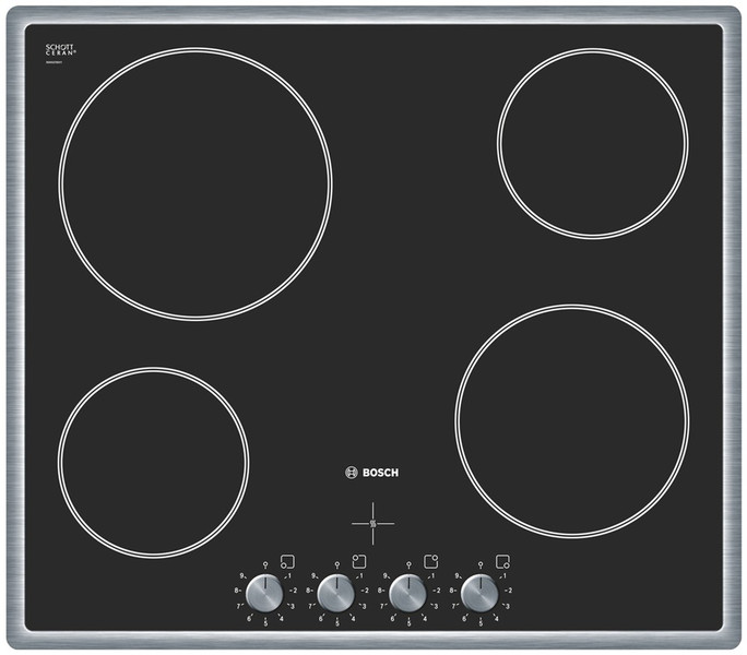 Bosch PKE645V14E Встроенный Ceramic hob Черный плита