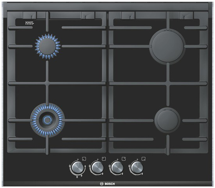 Bosch PRH626B90N Встроенный Gas hob Черный плита