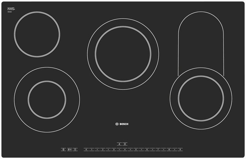 Bosch PKC801N14D built-in Ceramic Black hob