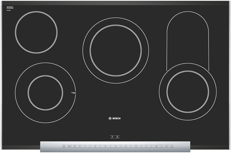 Bosch PKC885N24D Встроенный Ceramic hob Черный плита