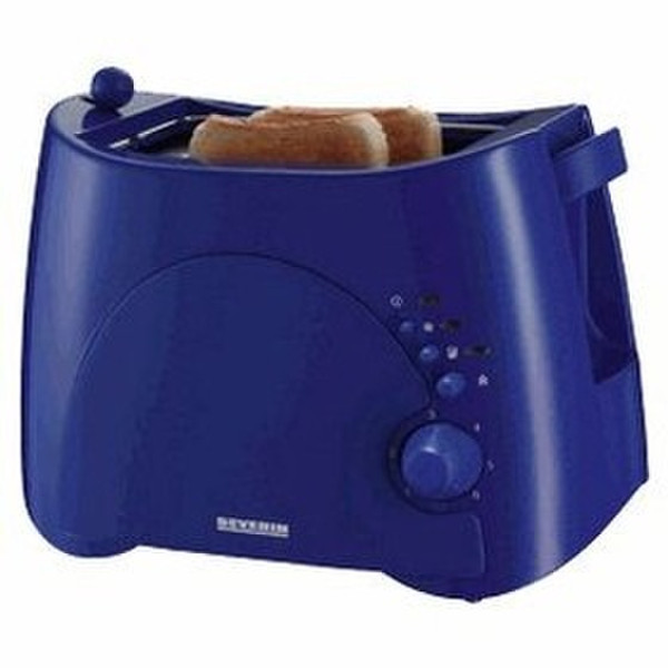Severin AT2541 2slice(s) 900W Blue toaster