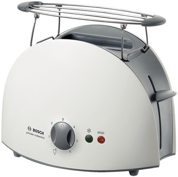 Bosch TAT6101 2Scheibe(n) 900W Weiß Toaster