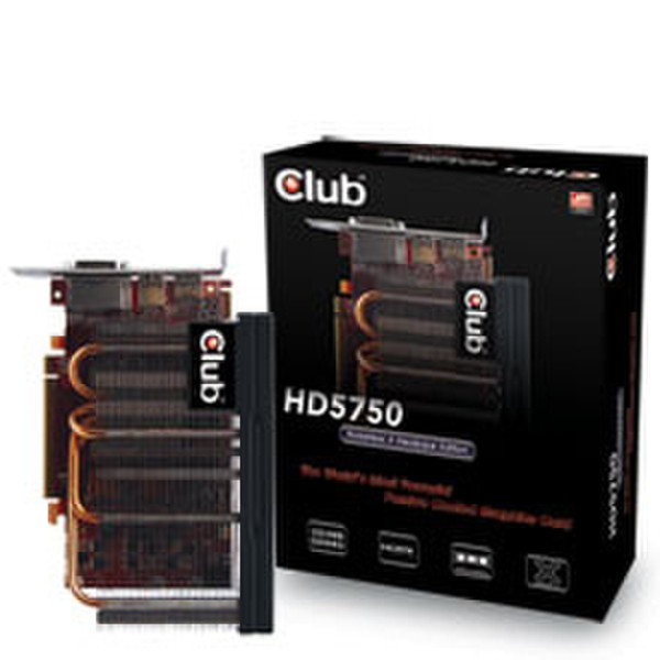 CLUB3D CGAX-H57524 1GB GDDR5 graphics card