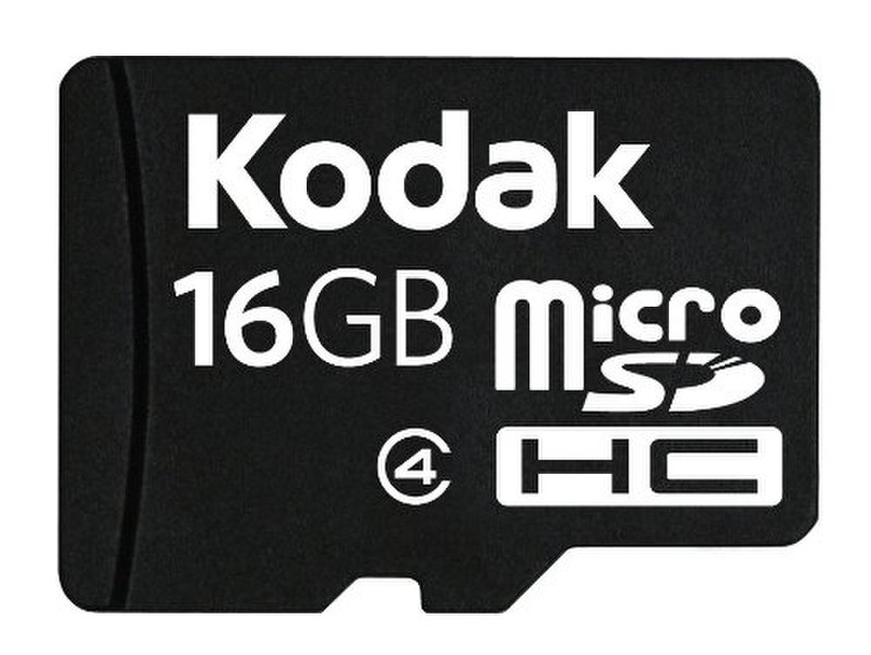Kodak 16B MicroSDHC 16ГБ MicroSDHC Class 4 карта памяти