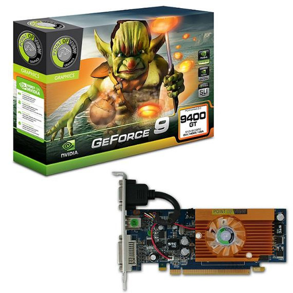 Point of View GeForce 9400GT 512MB DDR2 GeForce 9400 GT GDDR2