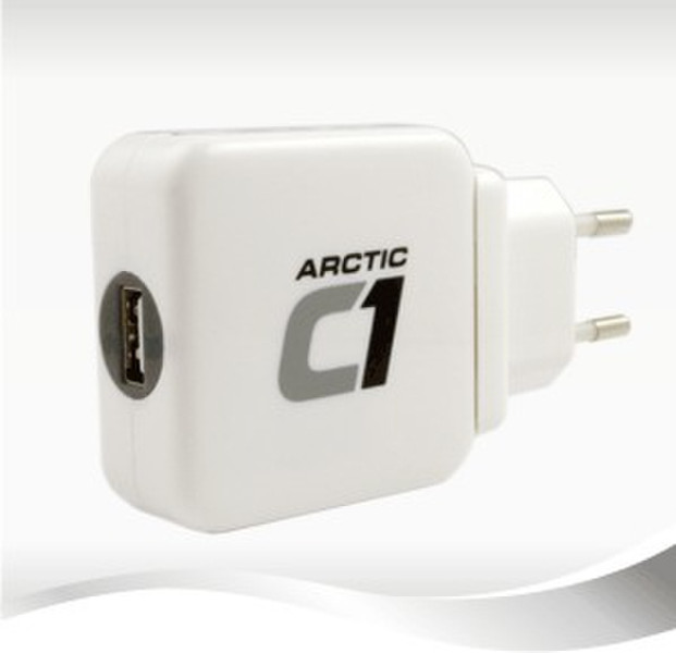 ARCTIC C1 Innenraum Weiß Ladegerät für Mobilgeräte
