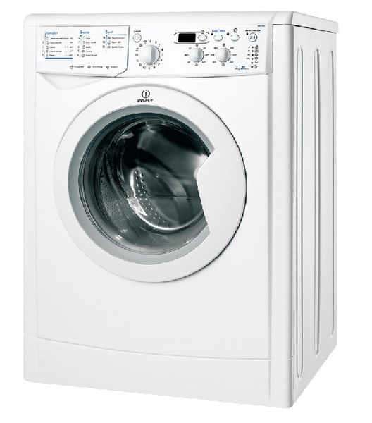 Indesit IWD 7128 B Отдельностоящий Фронтальная загрузка 7кг 1200об/мин A+ Белый стиральная машина