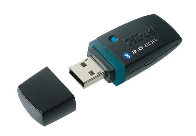 Trust Bluetooth 2.0 EDR USB Adapter BT-2200Tp 2Mbit/s networking card