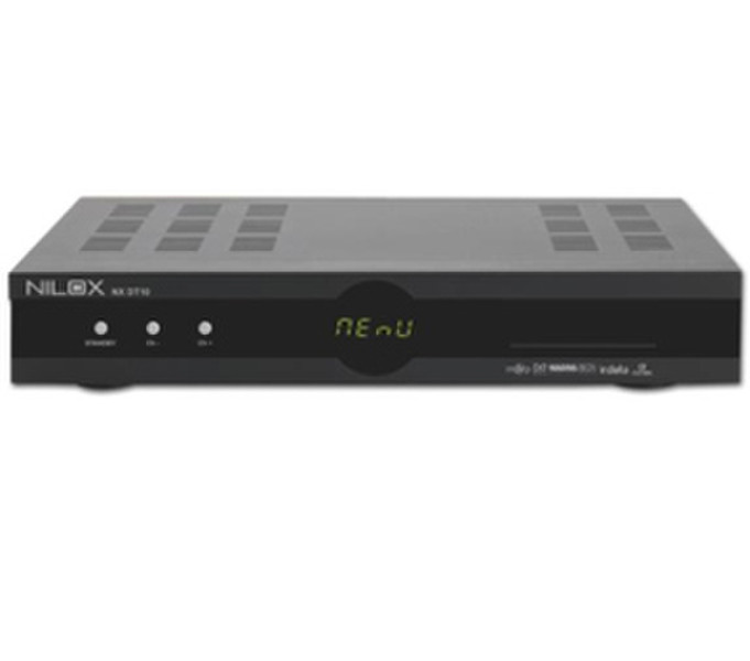 Nilox NX-DT10 mhp Terrestrial Black TV set-top box