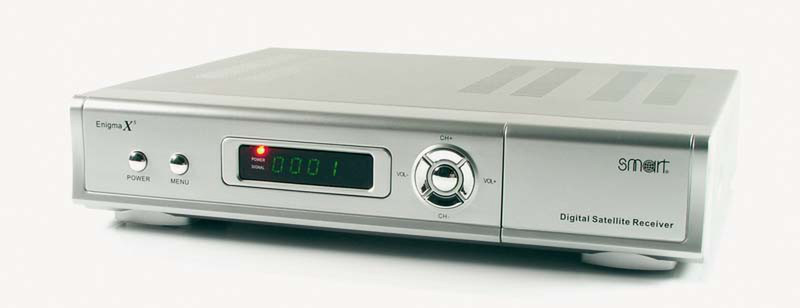 Smart Enigma X5 Silber TV Set-Top-Box