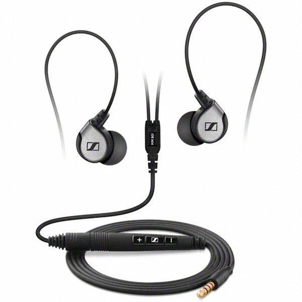 Sennheiser MM 80i In-ear Binaural Wired Black mobile headset