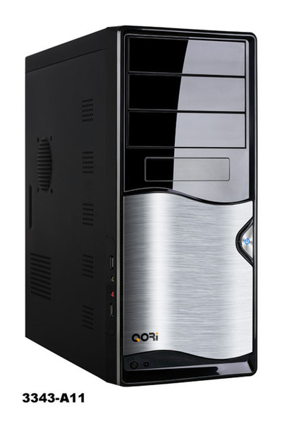 Codegen Q3343-A11 Full-Tower 460Вт Черный, Cеребряный системный блок
