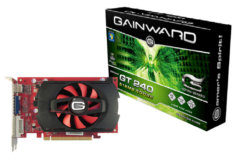 Gainward GeForce GT240 512MB GeForce GT 240 GDDR5