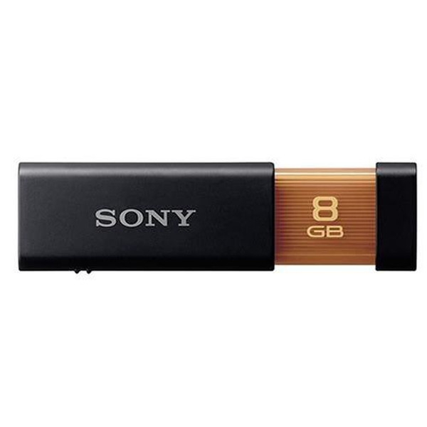 Sony USM8-GL 8GB USB 2.0 Type-A Black USB flash drive